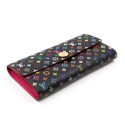 Sarah Wallet Multicolore Black