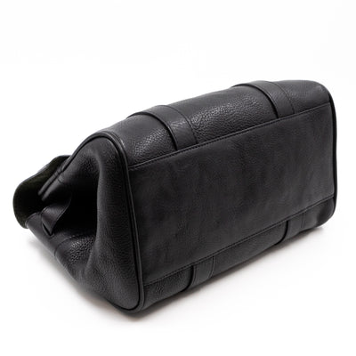 Small Bayswater Black Leather