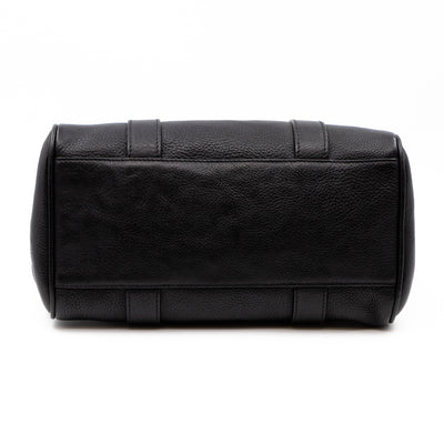 Small Bayswater Black Leather