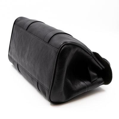 Small Bayswater Black Leather