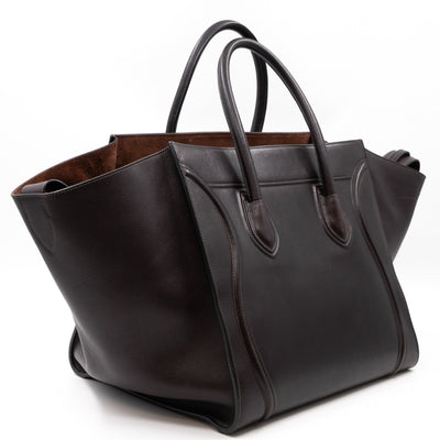Phantom Medium Luggage Brown Leather