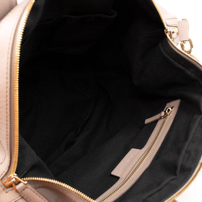Nightingale Medium Beige & Black Leather