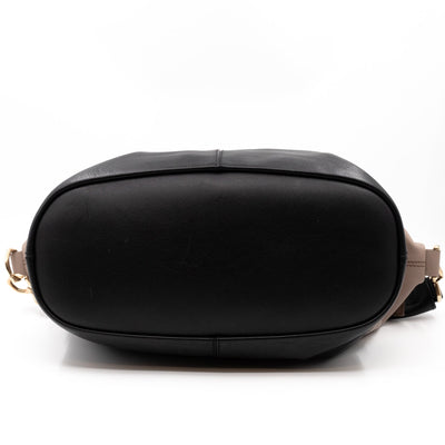 Nightingale Medium Beige & Black Leather