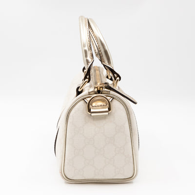 Joy Boston Mini White Canvas