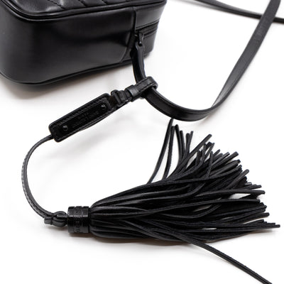 Lou Camera Bag Black Leather