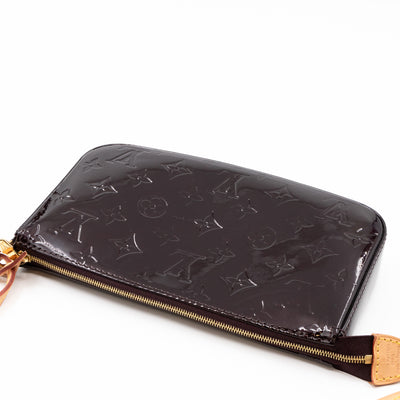 Pochette Accessoires Vernis Amarante