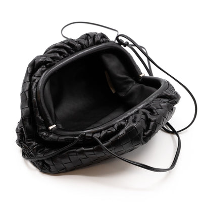 The Pouch Mini Crossbody Intrecciato Black
