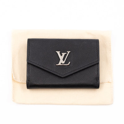 Lockmini Wallet Black Leather