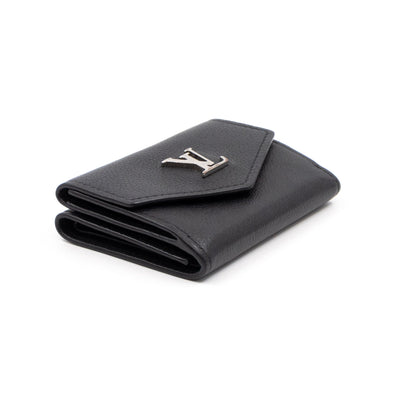 Lockmini Wallet Black Leather