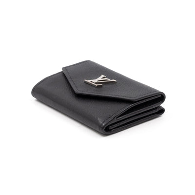 Lockmini Wallet Black Leather