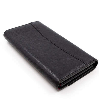 Capucines Wallet Black Leather