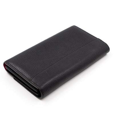 Capucines Wallet Black Leather