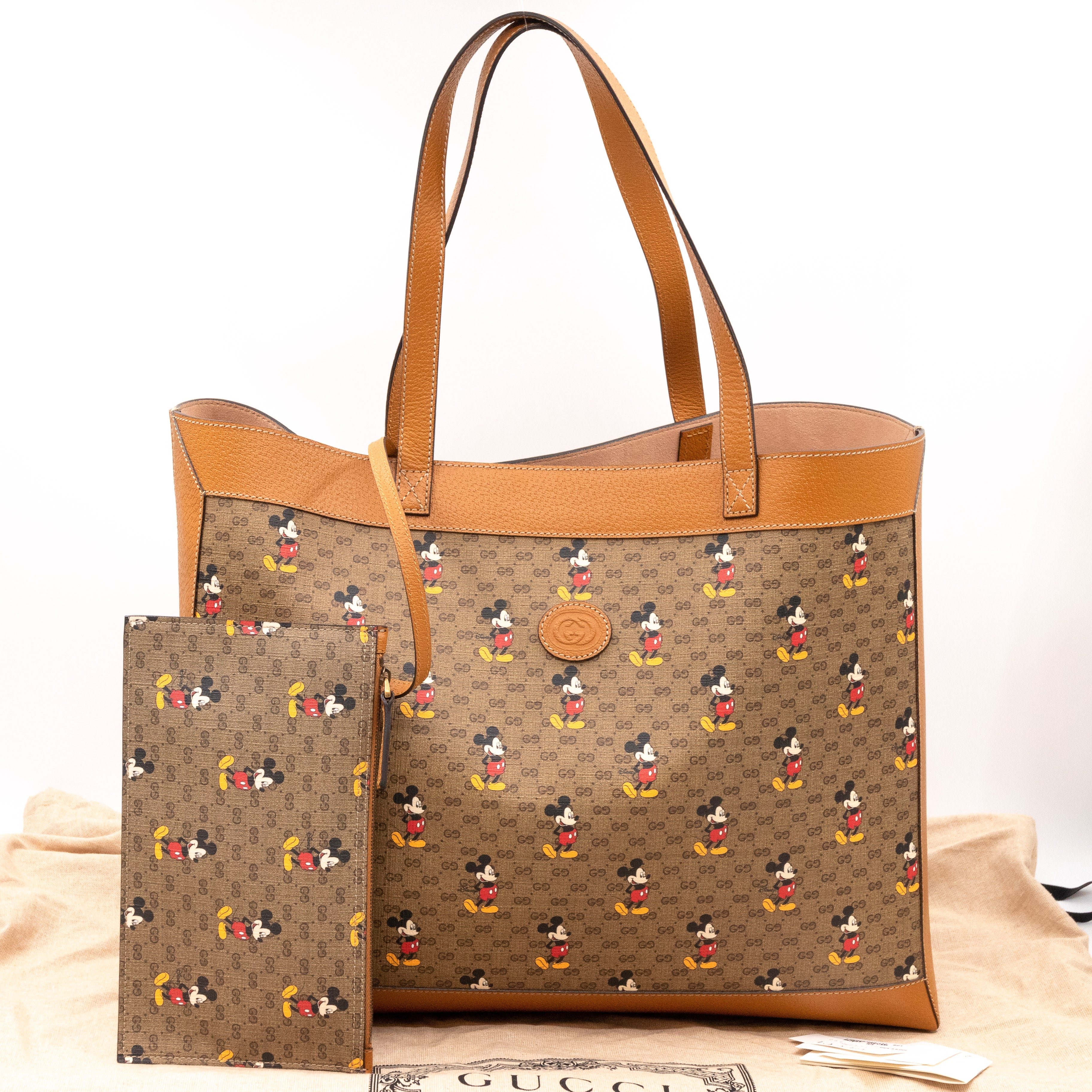Gucci x Disney Medium Tote Mickey Mouse