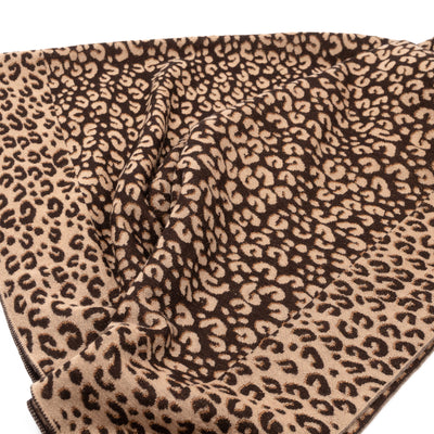 Leo Marron Cashmere Scarf