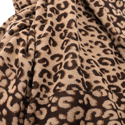 Leo Marron Cashmere Scarf