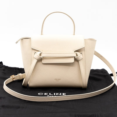 Pico Belt Bag Ecru Leather