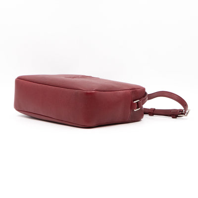 Lou Camera Bag Burgundy Leather