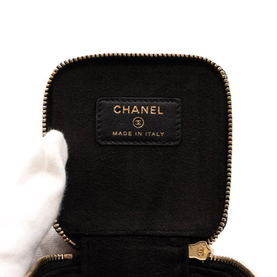 Classic Travel Jewelry Case Black Caviar