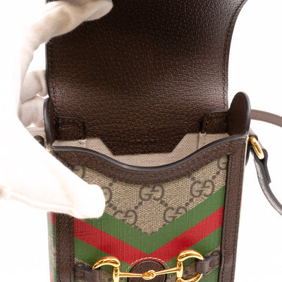 Horsebit 1955 Mini Bag GG Supreme Geometric Print