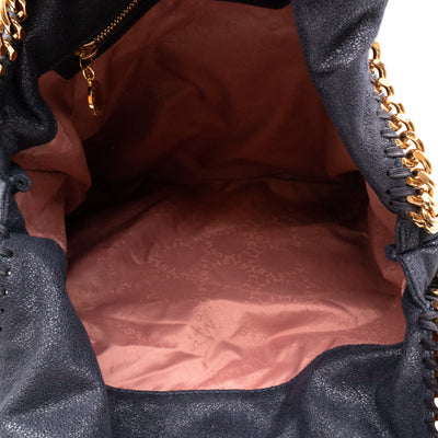 Falabella Tote Blue Gold