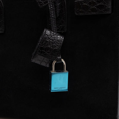 Sac de Jour Baby Black Suede