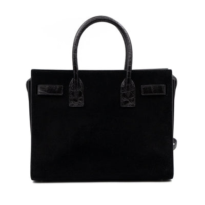 Sac de Jour Baby Black Suede