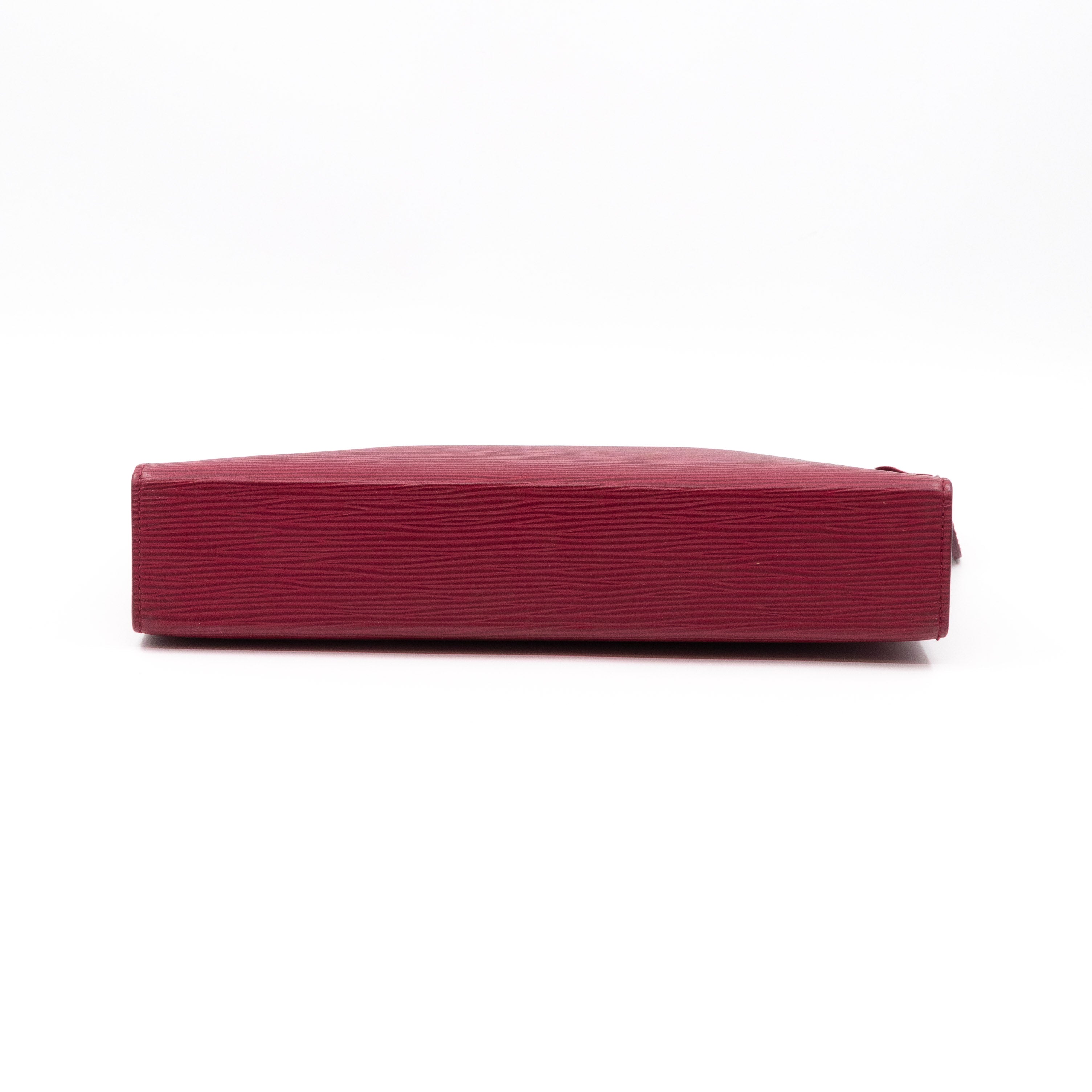 Toiletry Pouch 26 Epi Leather Fuchsia