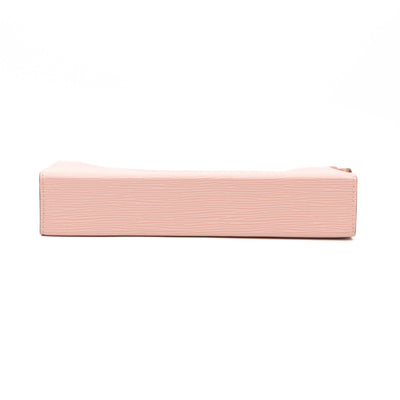 Toiletry Pouch 26 Epi Leather Rose Ballerine