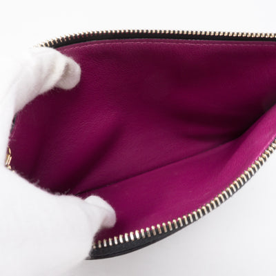 Diorissimo Black Fuchsia Leather