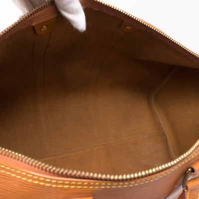 Keepall 45 Epi Leather Brown