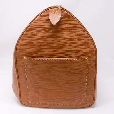 Keepall 45 Epi Leather Brown