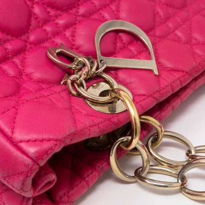 Small Soft Shopping Tote Pink
