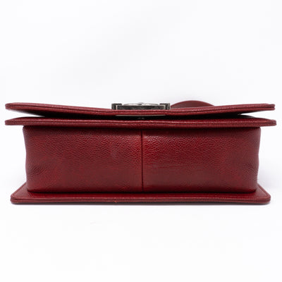 Boy Medium Dark Red Caviar Ruthenium