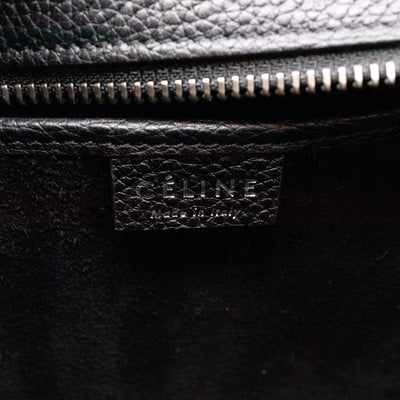 Nano Luggage Black Leather