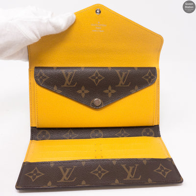 Long Marie-Lou Wallet Yellow Epi Leather
