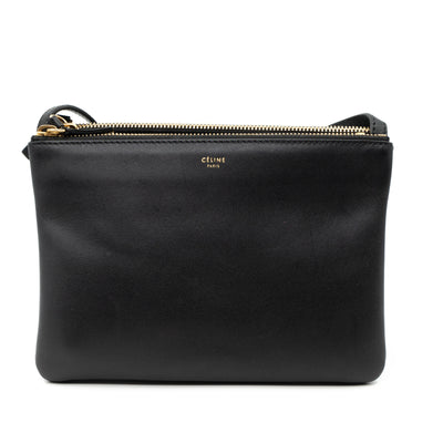 Trio Bag Black Leather