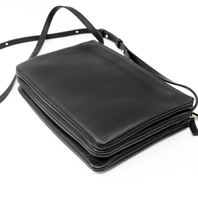 Trio Bag Black Leather
